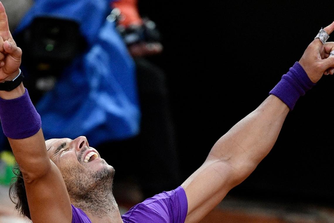 Nadal venció a Djokovic y ganó el Masters 1000 de Roma