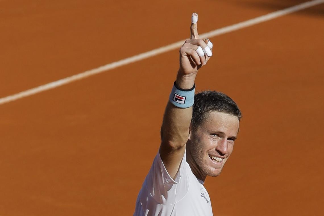 Schwartzman venció al alemán Struff y se clasificó a cuartos de final