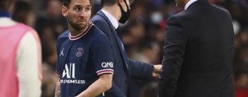 Las redes se hicieron eco del fastidio de Messi al ser reemplazado