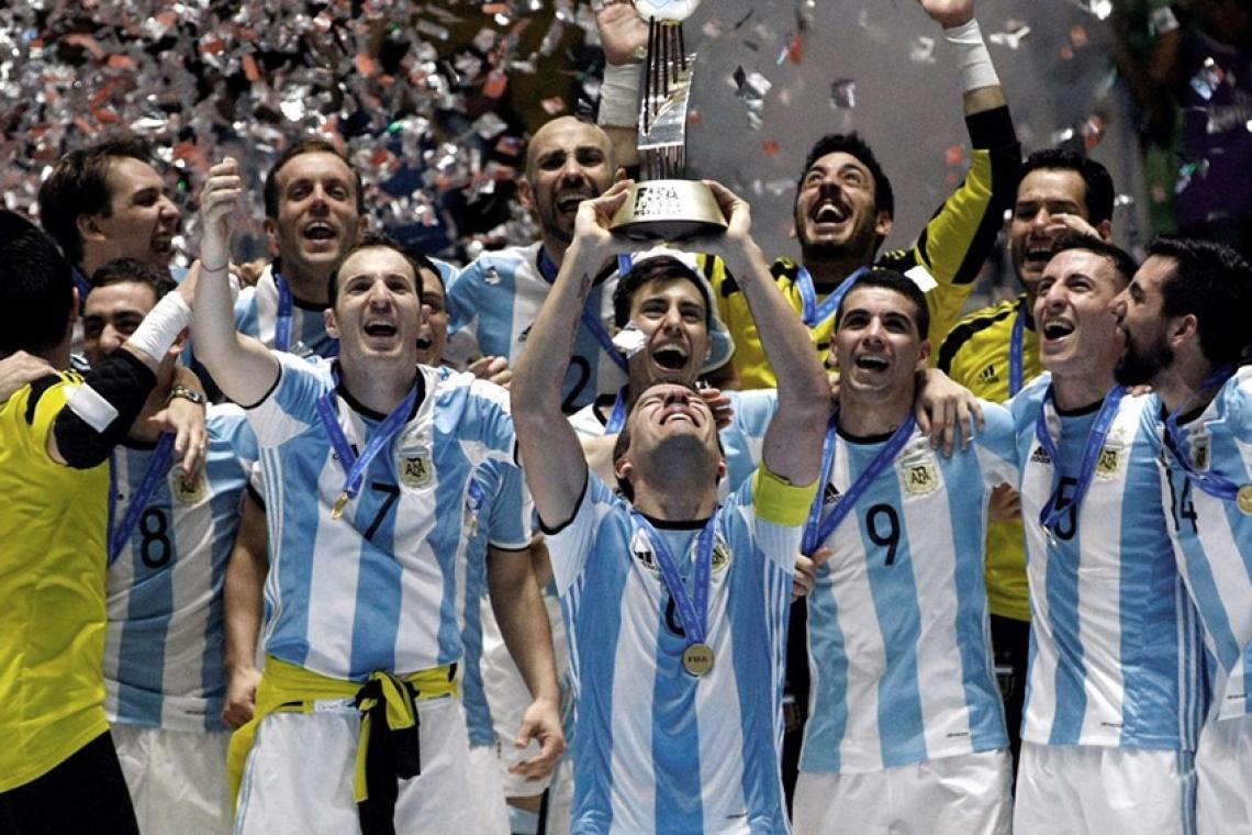 Argentina le ganó a Brasil en un vibrante duelo y es finalista del Mundial de futsal