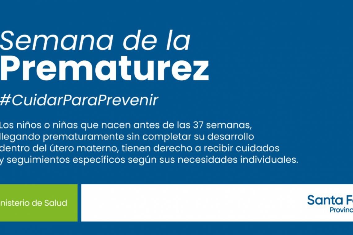 LA PROVINCIA ADHIERE A LA SEMANA DE LA PREMATUREZ