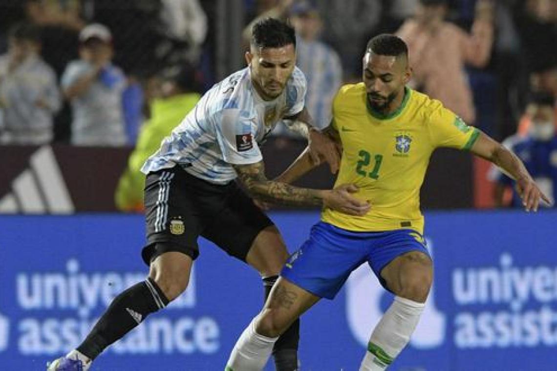 Argentina se metió en Qatar 2022 tras igualar con Brasil y gracias a la derrota de Chile