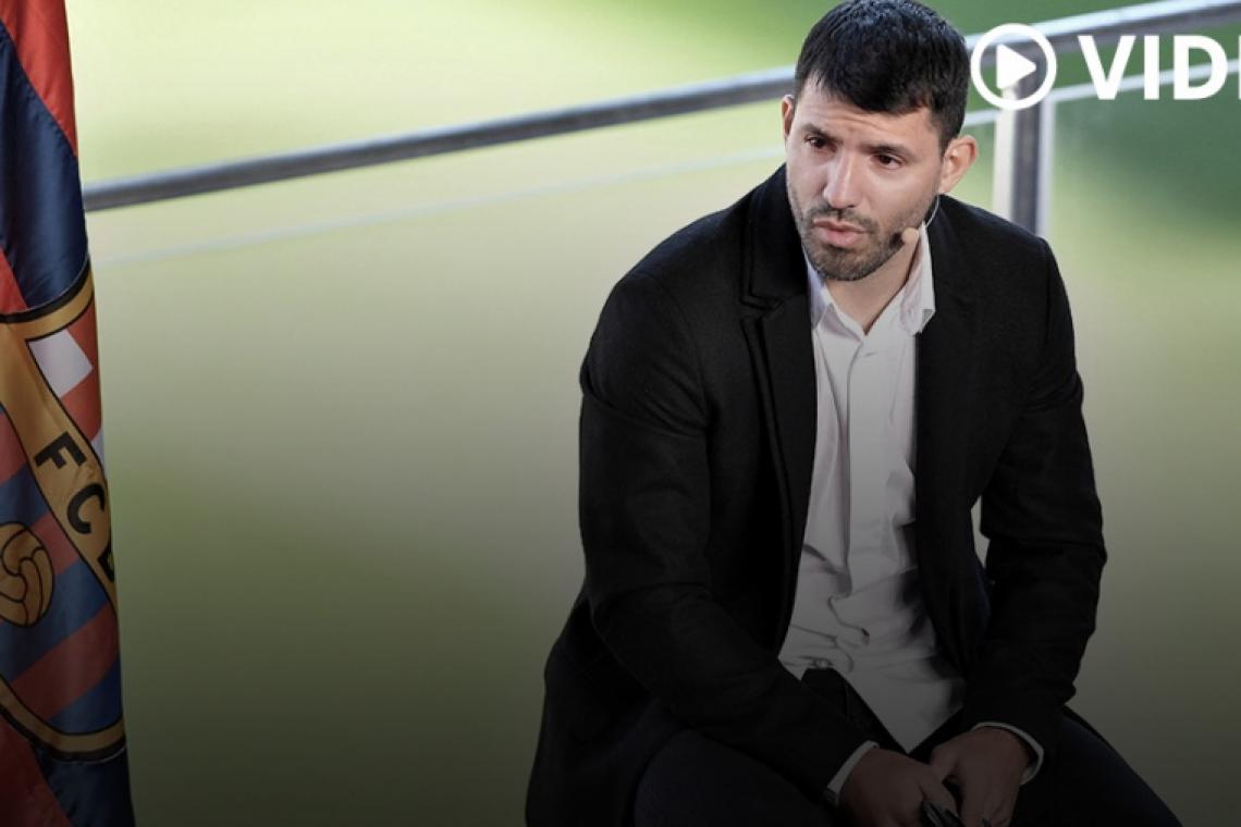 El "Kun" Agüero: "He decidido dejar el fútbol profesional"