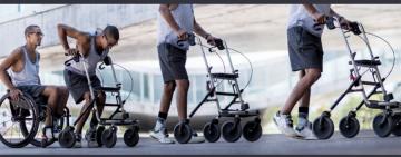 Personas parapléjicas recibieron implantes de electrodos en la columna y volvieron a caminar