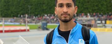 Carlos Layoy obtuvo la medalla de oro de salto en alto en Finlandia