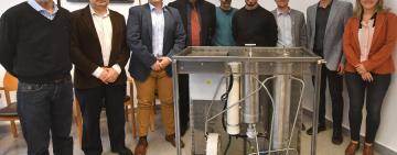 Presentaron el primer electrolizador para producir hidrógeno verde desarrollado en el país