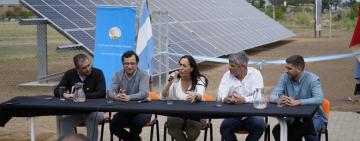 ENERGÍAS RENOVABLES: EL GOBIERNO DE SANTA FE INAUGURÓ EN MARÍA TERESA LA PRIMERA COMUNIDAD SOLAR DE LA PROVINCIA