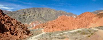 El entorno de la ruta 40 en la puna jujeña traslada al turista a una expedición interplanetaria