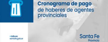 La provincia dio a conocer el cronograma de pago de haberes correspondiente a febrero