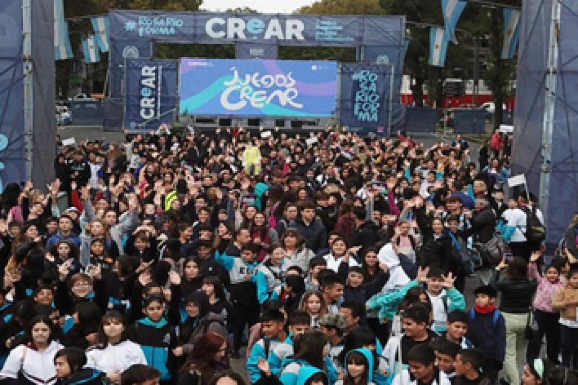 Con un imponente marco comenzaron los Juegos CReAR