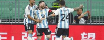 Argentina derrotó a Australia en Beijing con un golazo de Messi