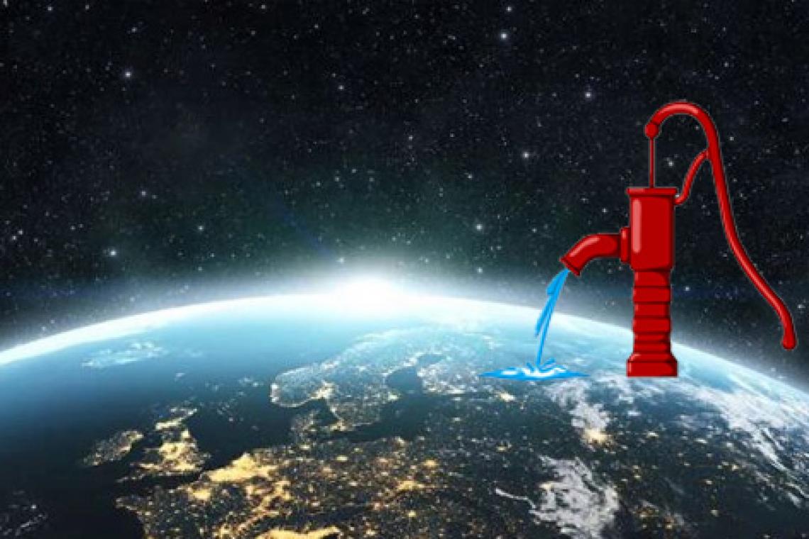 La extracción de agua subterránea desplazó el eje de la Tierra