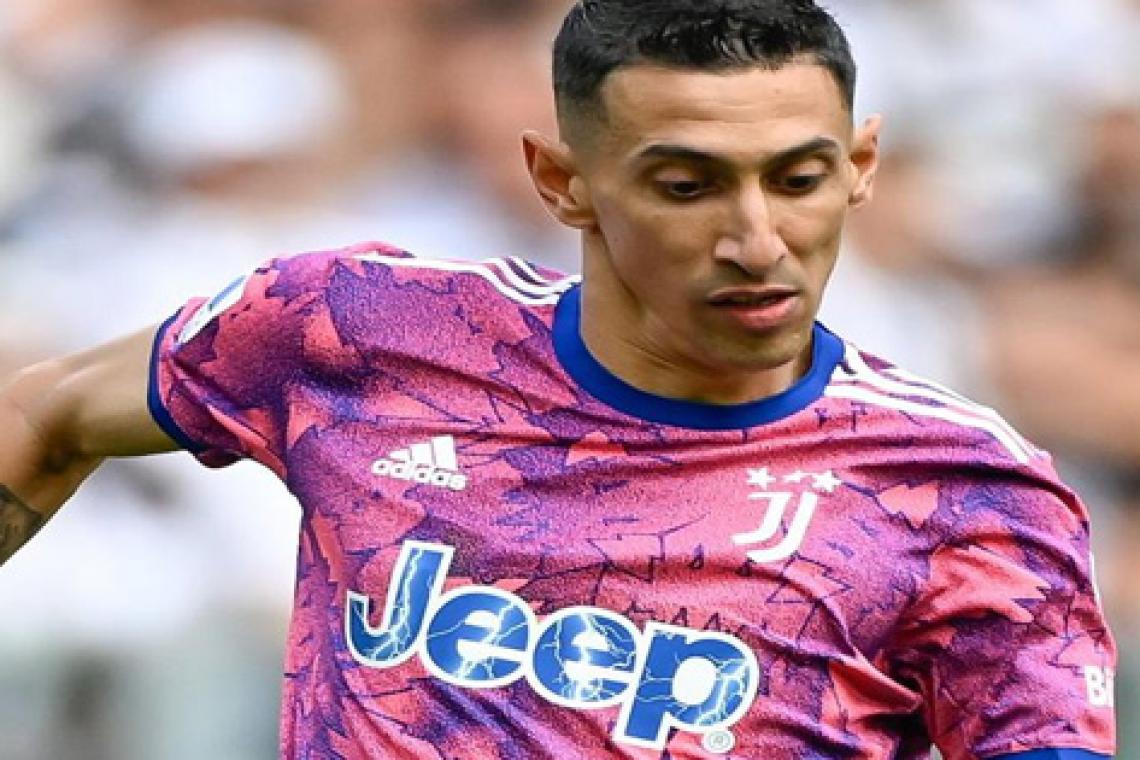 Juventus despidió a Di María con un mensaje y un video: "Gracias por todo"