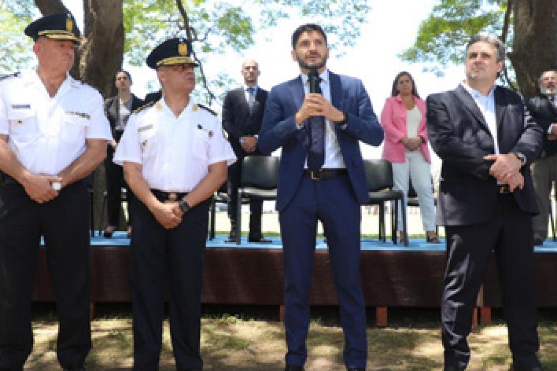Con una batería de medidas, Pullaro puso en funciones a los nuevos jefes de la policía