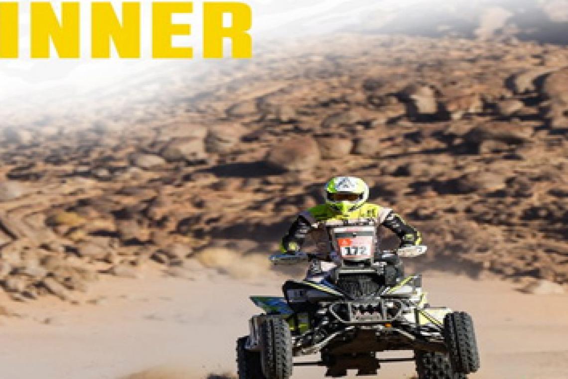 Manuel Andújar ganó por segunda vez el Dakar en cuatriciclos