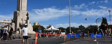 Con actividades frente al Monumento a la Bandera, Santa Fe palpita la llegada de la Copa Davis