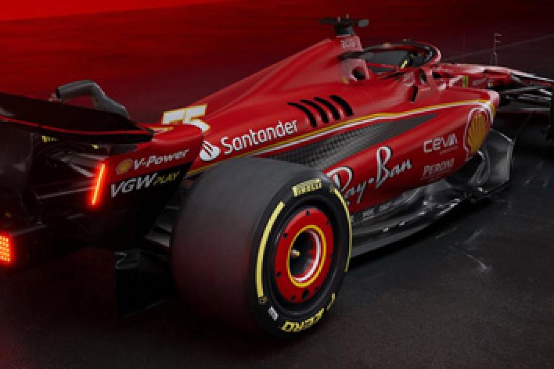 Presentaron la nueva Ferrari que afrontará la temporada 2024