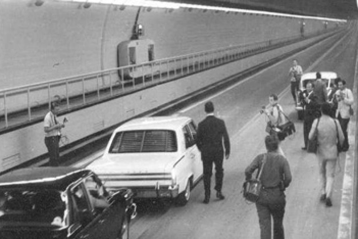 Hito del Túnel Subfluvial: pasó el vehículo 145 millones desde que el viaducto fue habilitado en 1969