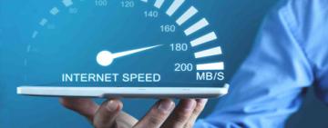 Fuerte aumento en las conexiones de mayor velocidad de internet en los hogares