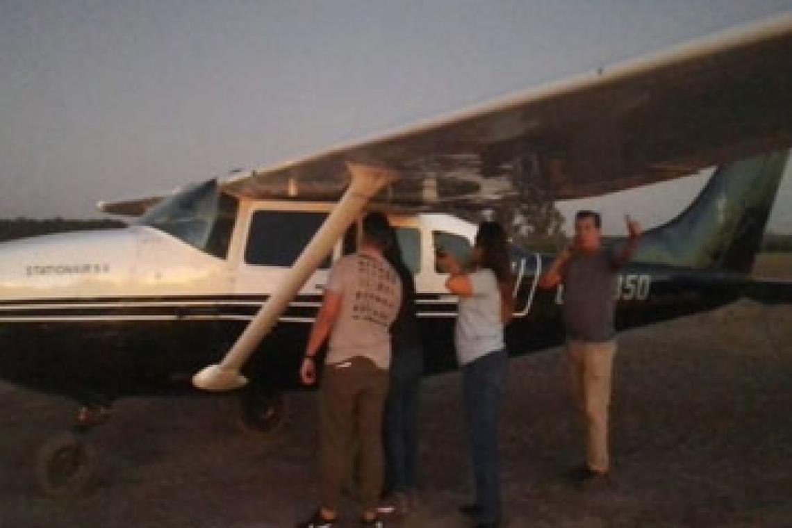 En el operativo por aire y tierra más importante del país se interceptó un avión con casi media tonelada de cocaína