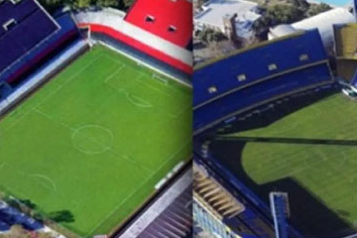 Primera requisa conjunta de policías y penitenciarios en un estadio