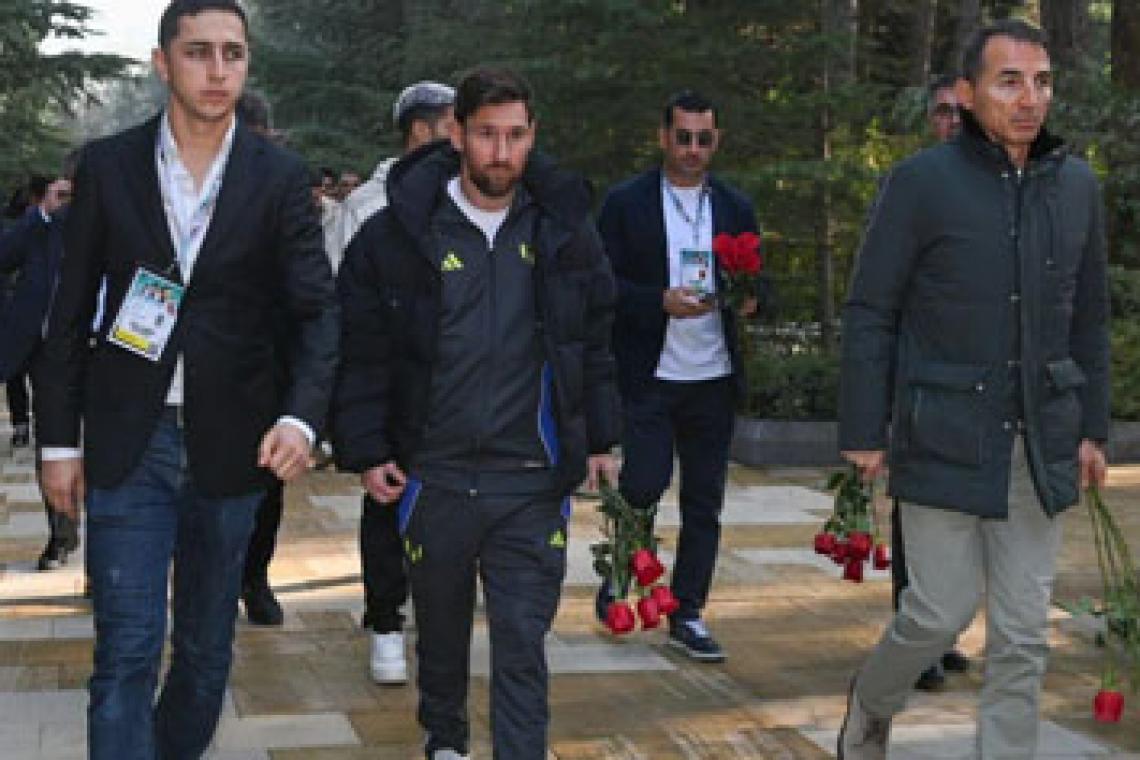 La razón del curioso viaje de Messi a Azerbaiyán