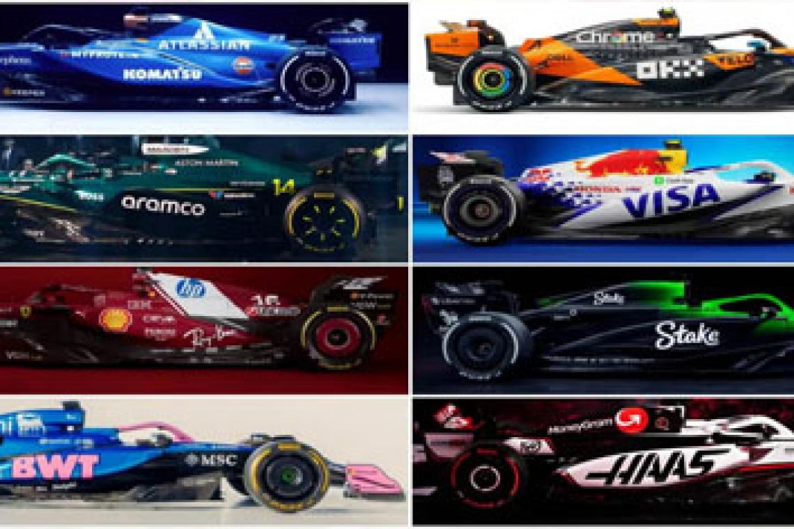 Uno por uno, los pilotos y equipos que tendrá la Fórmula 1 en el 2025