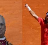 Una estrella del tenis mundial desafía al Papa León XIV