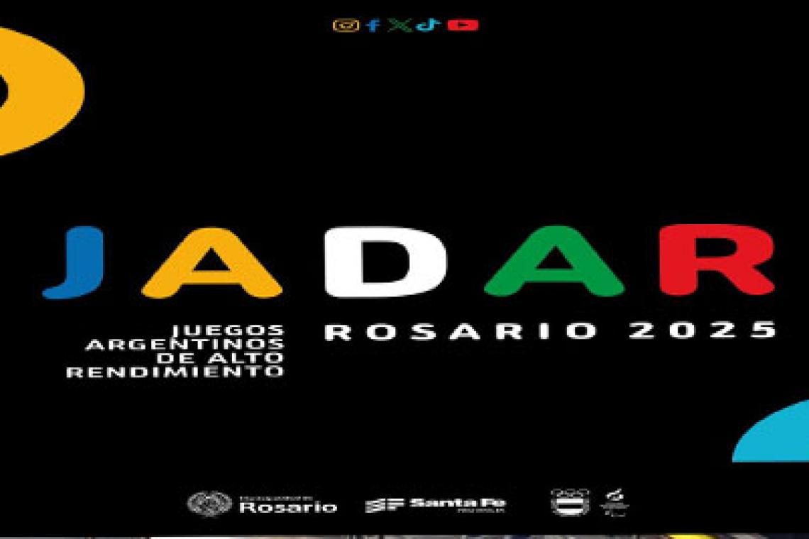 Comenzó la cuenta regresiva: faltan 100 días para los Juegos Argentinos de Alto Rendimiento Rosario 2025