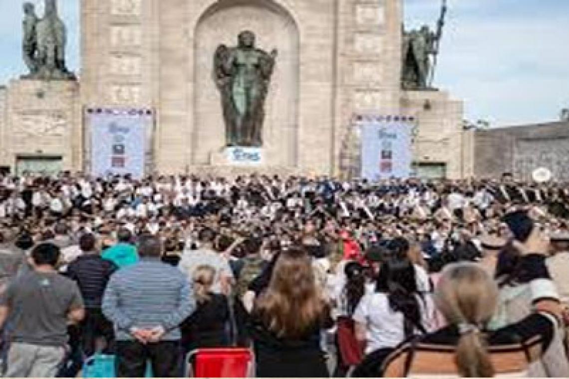 Gran Encuentro de Bandas: Rosario vibra con el talento joven en el Monumento