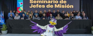 Juegos Jadar Rosario 2025: Javkin encabezó la apertura del Seminario de Jefes de Misión
