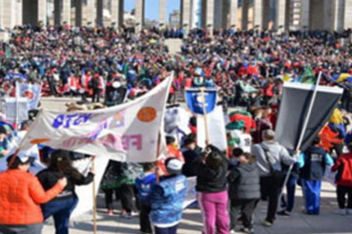 Rosario vibró con un nuevo Encuentro Nacional de Mini Básquet