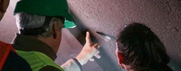 Inyectan material hidroactivo en las juntas del túnel subfluvial