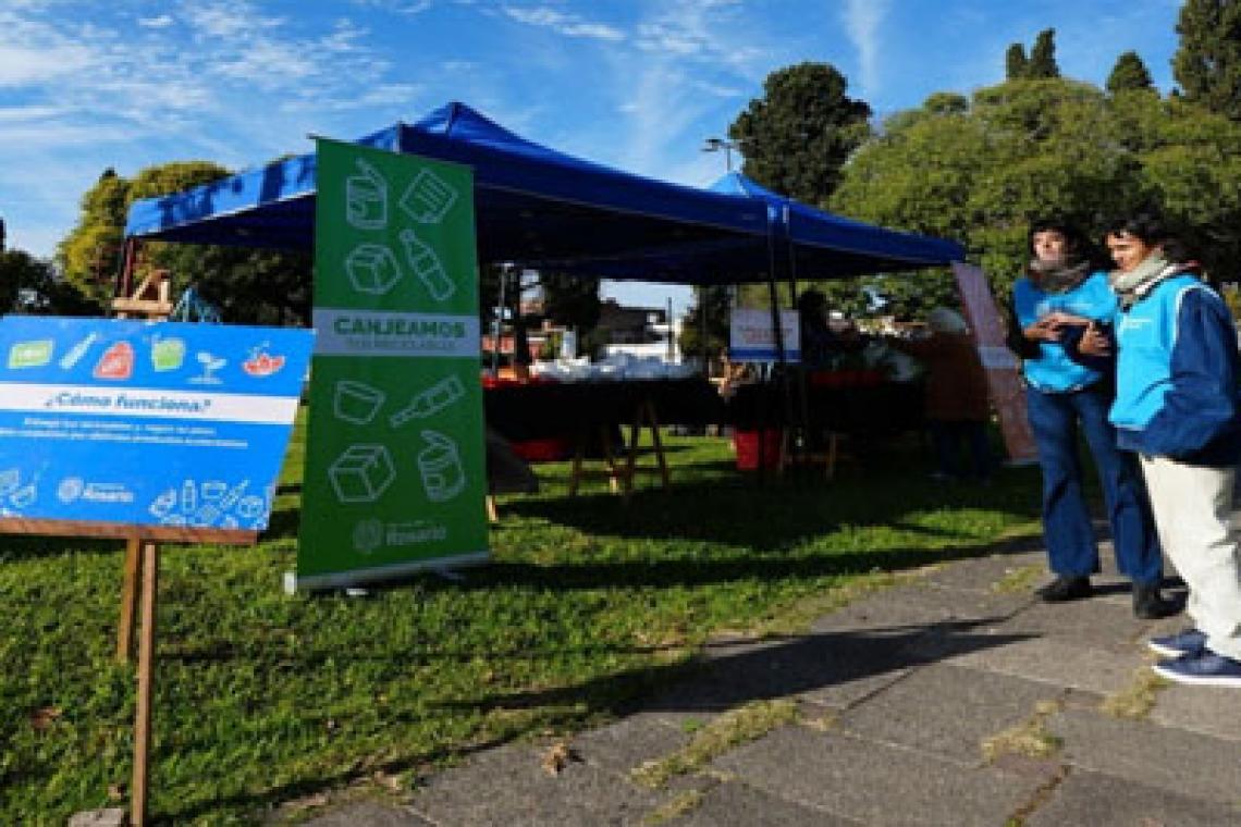 Reciclables: en los primeros 11 canjes del año se recolectaron más de 9,5 toneladas