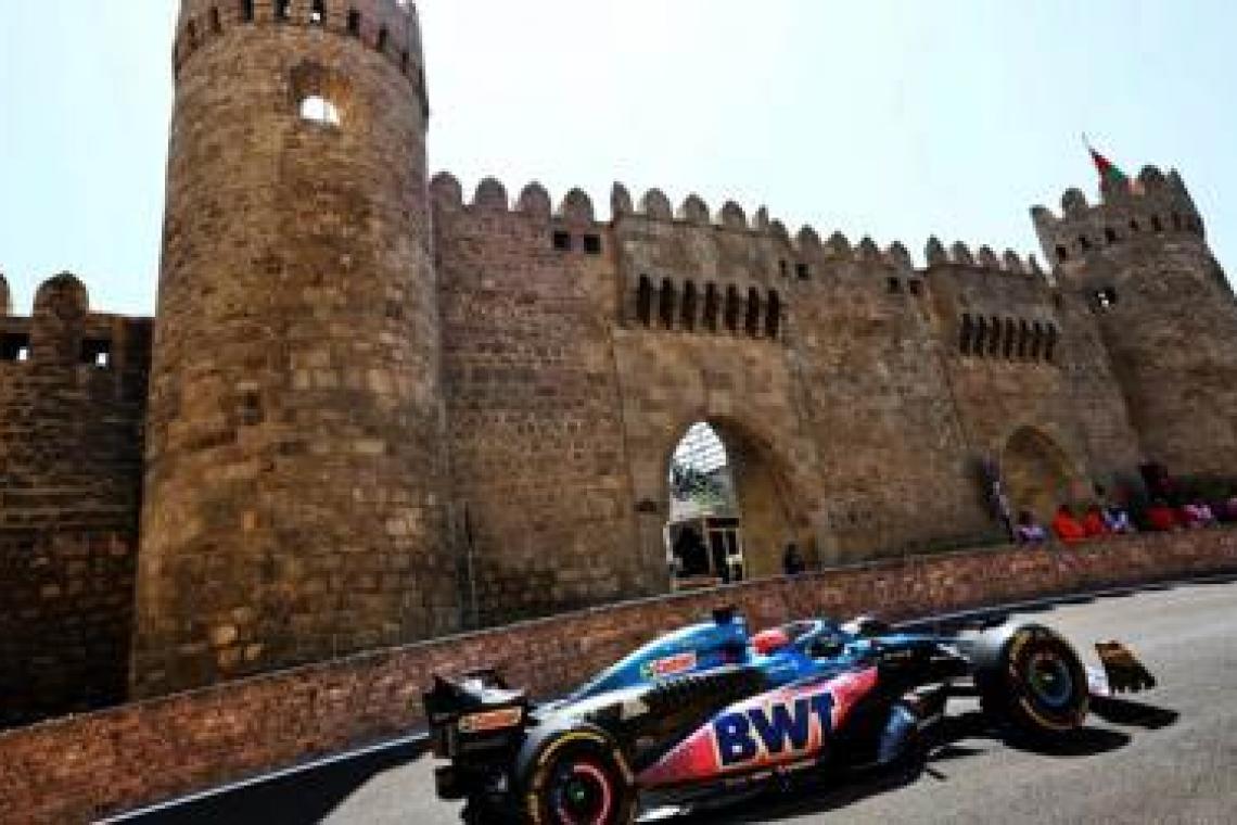 Fórmula 1: así es una vuelta en el GP de Azerbaiyán