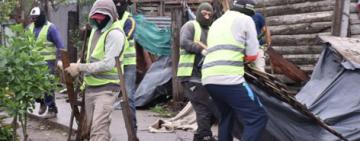 Provincia lleva derribados 75 búnkeres de venta de drogas: hoy terminó con otro en Rosario