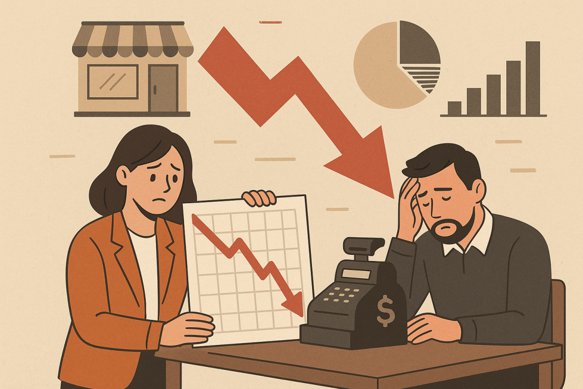 Las ventas minoristas pymes cayeron 4,2% en septiembre y la incertidumbre golpea al consumo