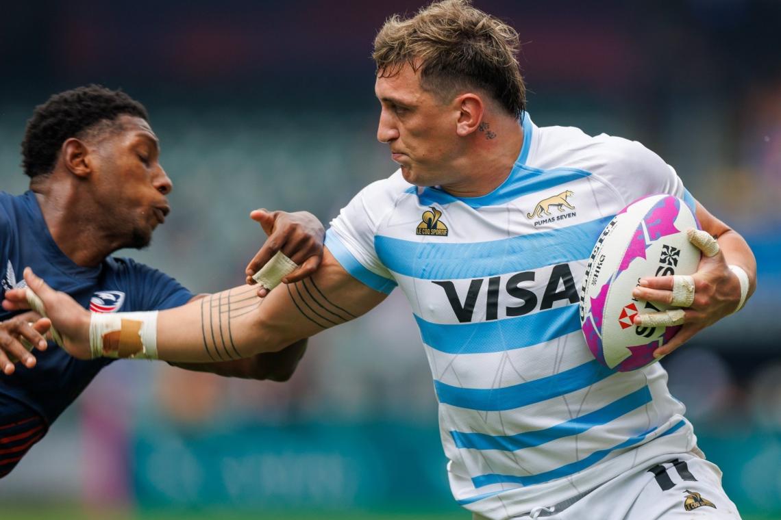 Los Pumas 7s pasaron por arriba a Australia en Ciudad del Cabo