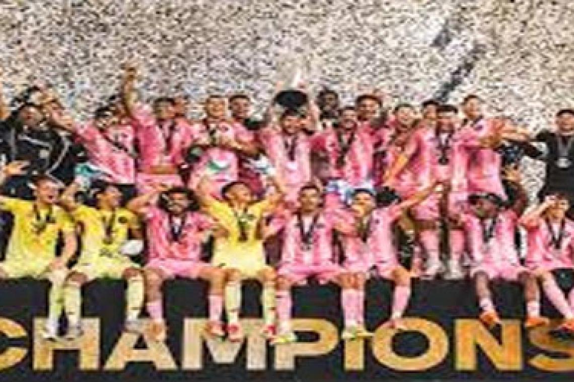 El Inter Miami de Messi es campeón de la MLS