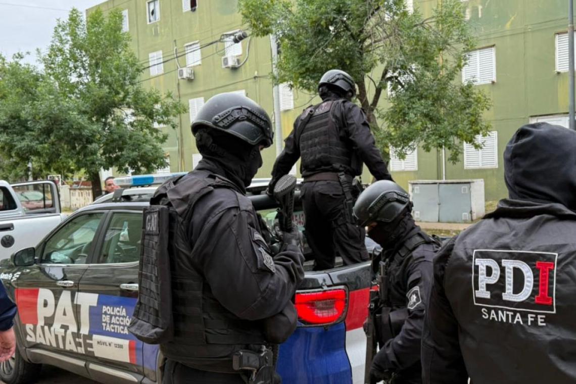 La PDI realizó 126 allanamientos en menos de una semana en Rosario y la región