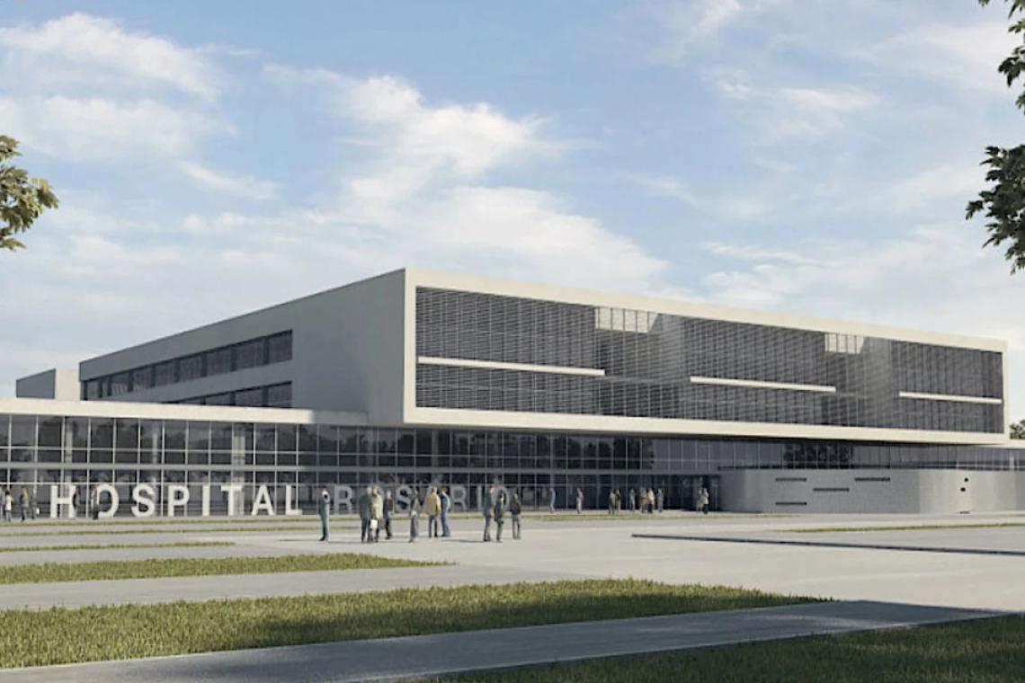 Se reactiva una obra clave para la ciudad: comenzó la finalización del Hospital Regional Sur