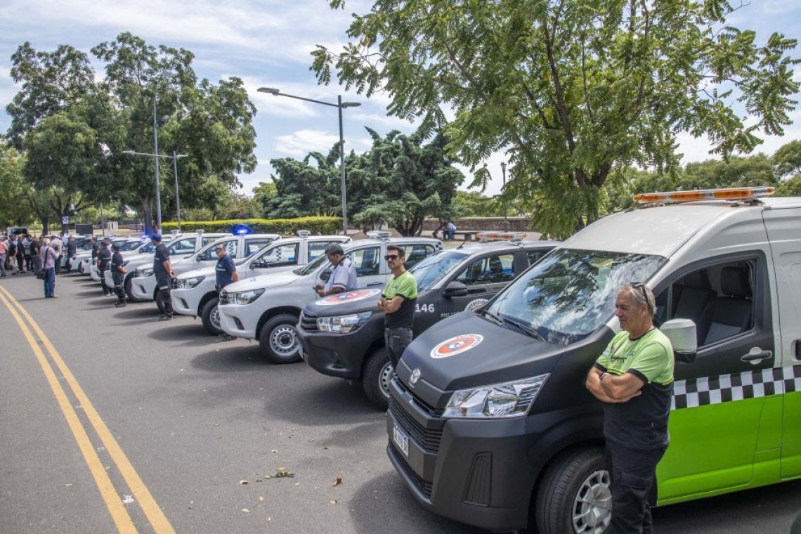 Rosario suma móviles y tecnología para reforzar el control en la calle