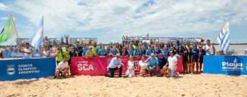 Rosario cerró la Playa Olímpica 2026 con un evento internacional y el título de Las Kamikazes