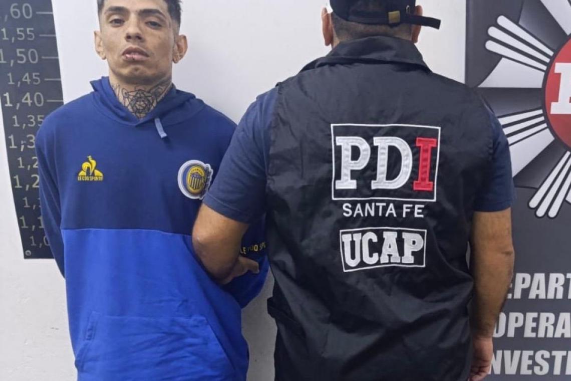 Atraparon al “Chami” Mendoza, integrante de la banda de Los Menores y uno de los 10 prófugos más buscados de Santa Fe