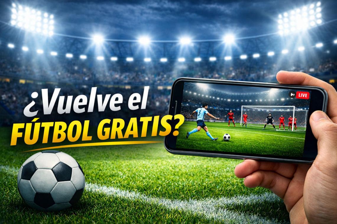 ¿Vuelve el fútbol gratuito? Un dirigente cordobés reveló el proyecto que analiza la AFA