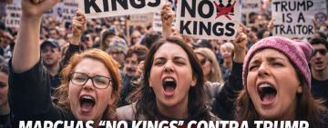 Protestas “No Kings” contra Donald Trump: crece la movilización global