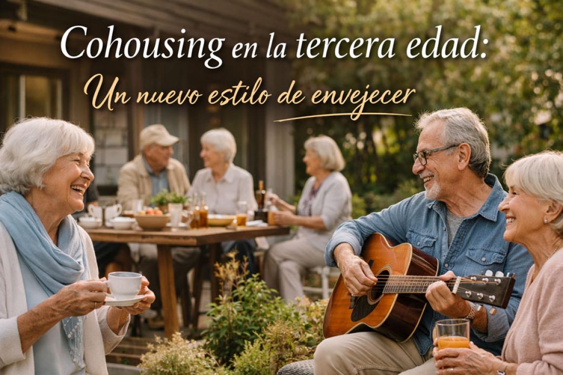 Cohousing en la tercera edad: una alternativa que crece y propone otra forma de envejecer