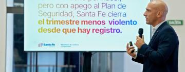 Santa Fe registra una histórica caída del 70% en homicidios
