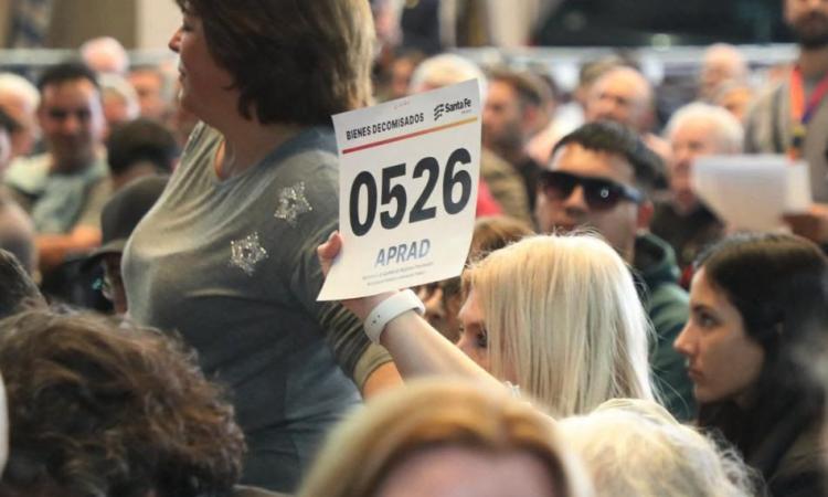 Subasta de bienes del delito bate récord con más de 5.400 inscriptos