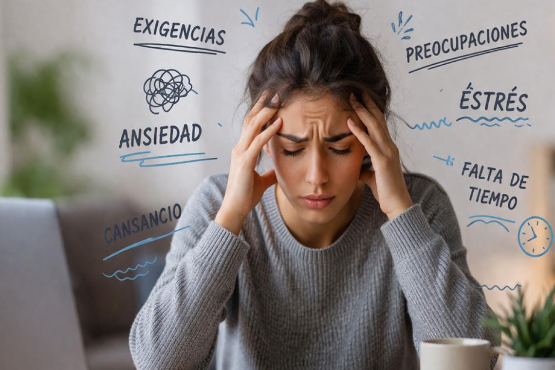 Estrés y ansiedad: cómo impactan en el cuerpo y qué hacer para controlarlos